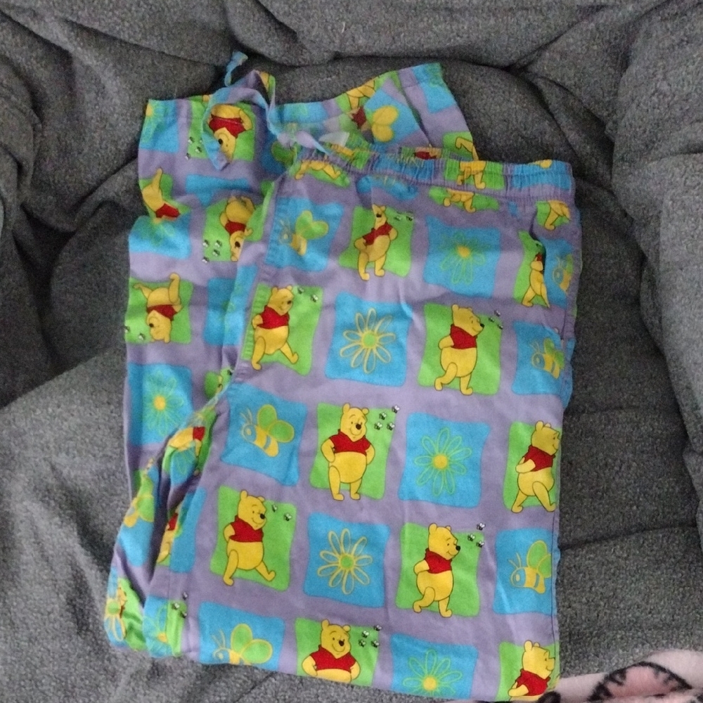 Large Disney Winnie The Pooh Lyocell Pajama Pants